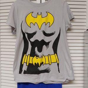 Batgirl Halloween costume shirt- mask not included
